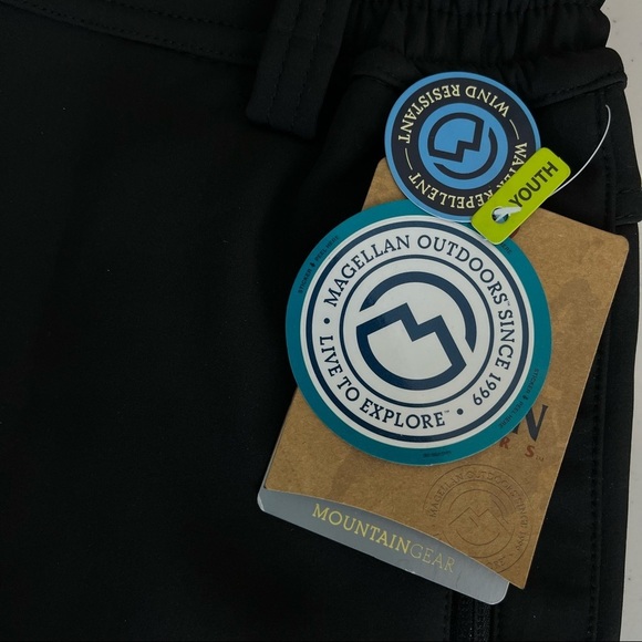 Magellan Outdoors Youth Black Ski Snow Pants‎  L (12/14) - Picture 7 of 10